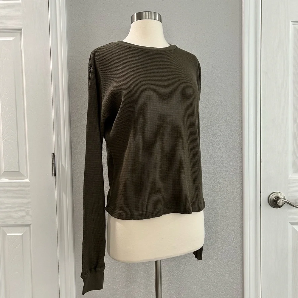 RE/DONE Cozy Waffle Thermal Top NWT - Picture 5 of 10